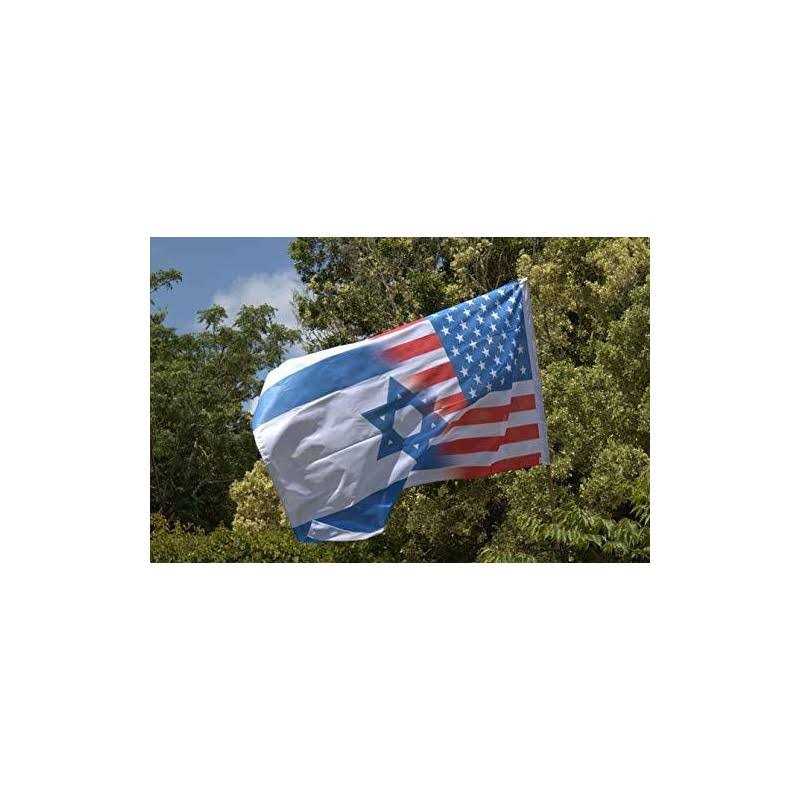ClipGrip US Israel Flag American Israeli Friendship Flag 3x5 ft - Image 5
