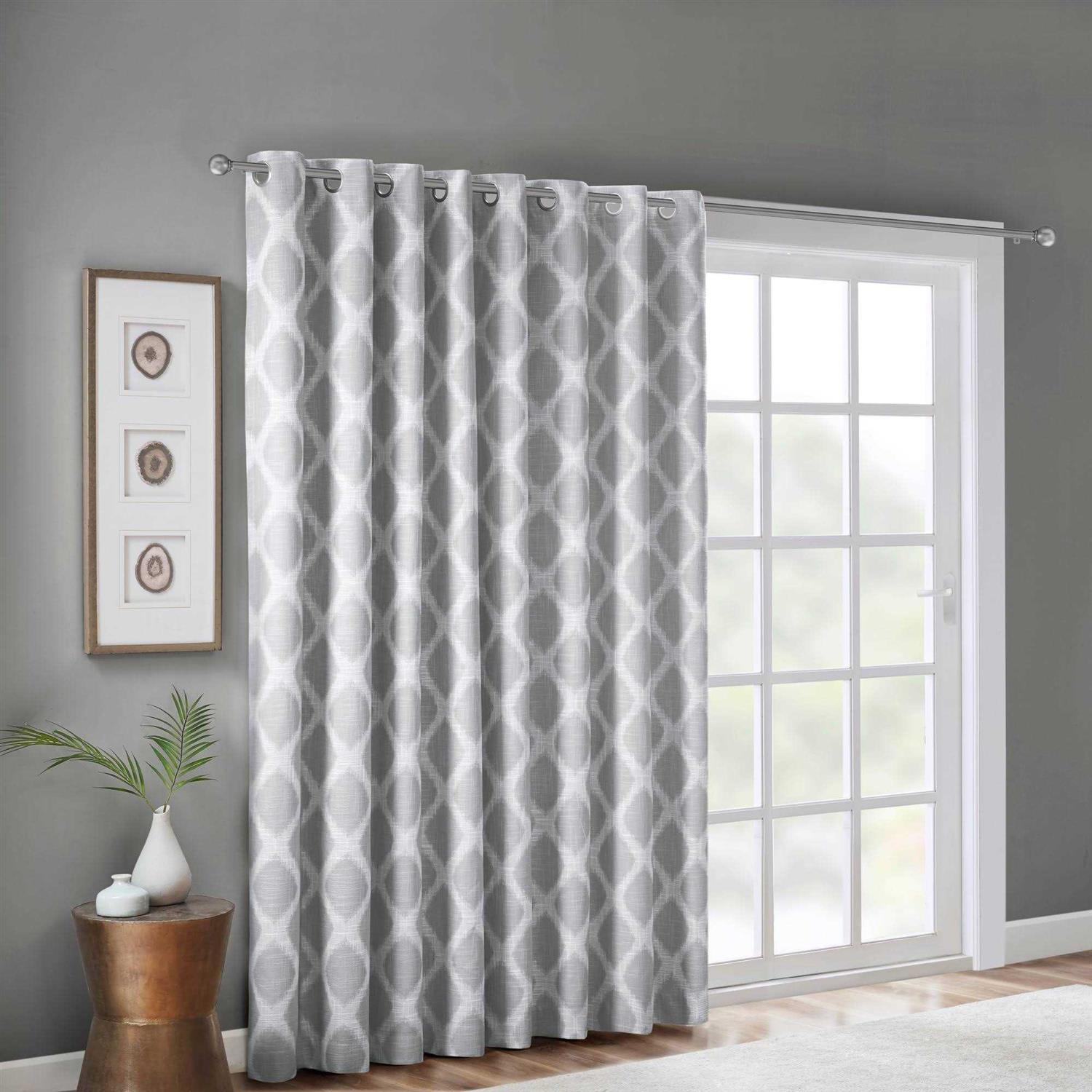 SunSmart Blakesly Printed Ikat Blackout Curtain - Image 3
