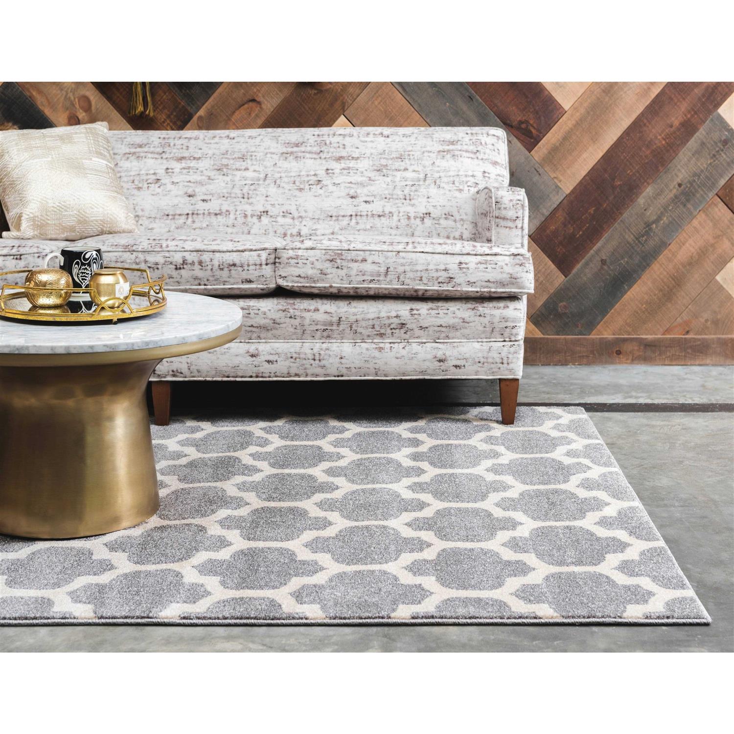 Unique Loom Philadelphia Trellis Area Rug - Image 5