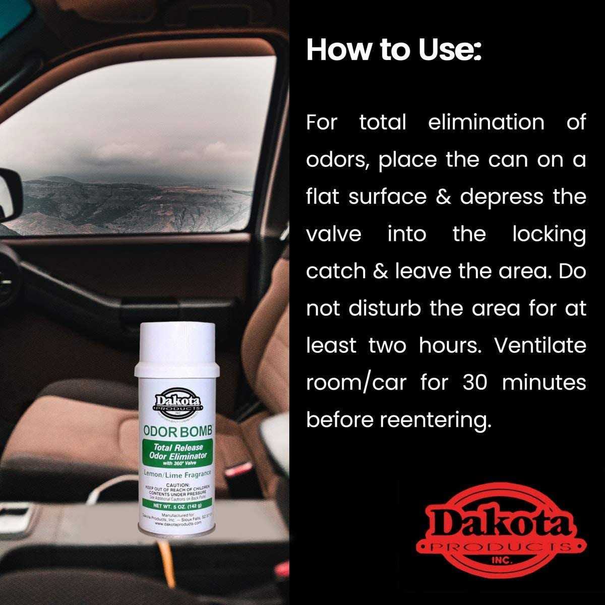 Dakota Odor Bomb Car Odor Eliminator - Image 3