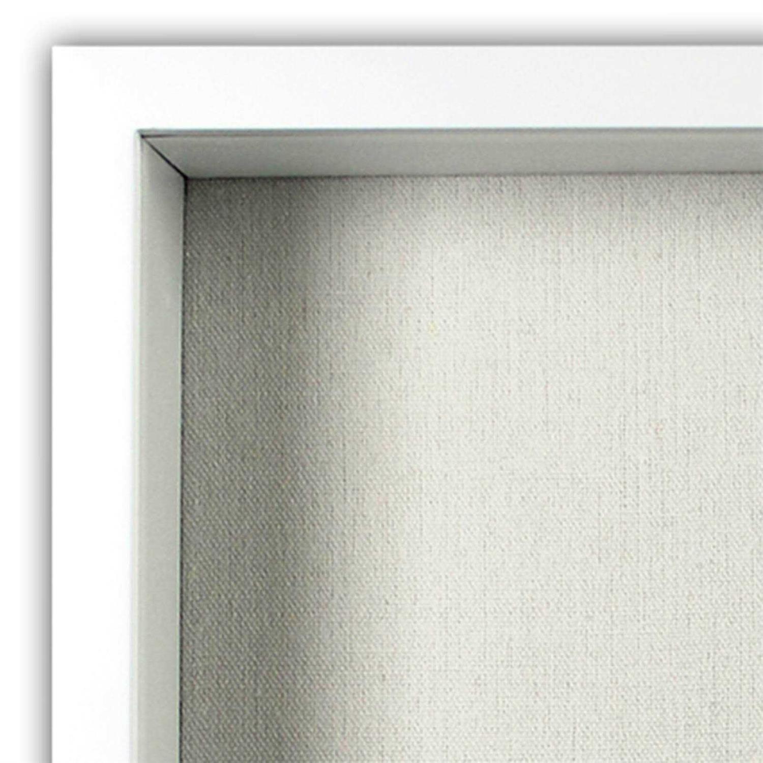 White Flat Shadow Box by Studio Decor - Image 4