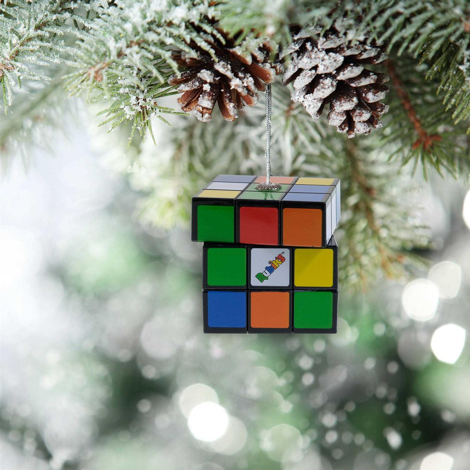 Rubik's Cube Rubik`s Cube Christmas Ornament 4 inches Tall