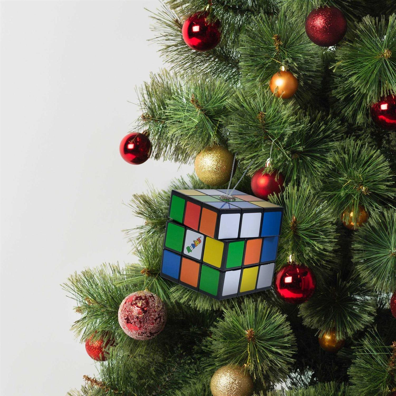 Rubik's Cube Rubik`s Cube Christmas Ornament 4 inches Tall - Image 2