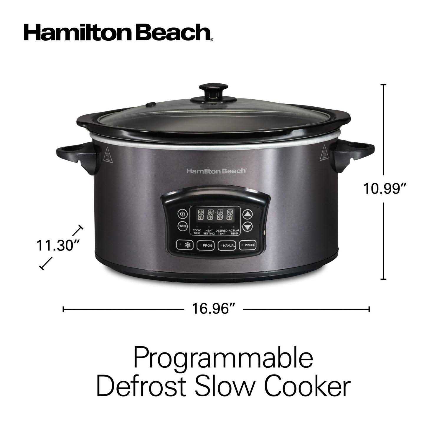 Hamilton Beach 6-qt Programmable Defrost Slow Cooker - Image 4